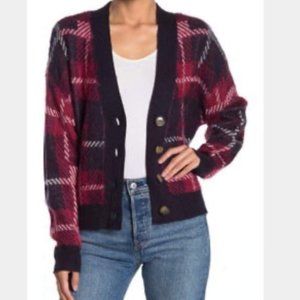 Oversized Plaid Sweater | Plus Size XXL